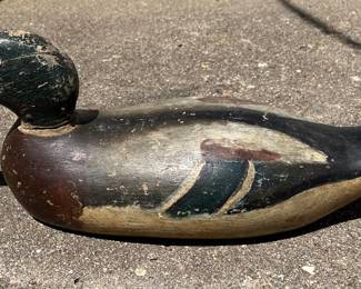 Wm Pratt duck decoy