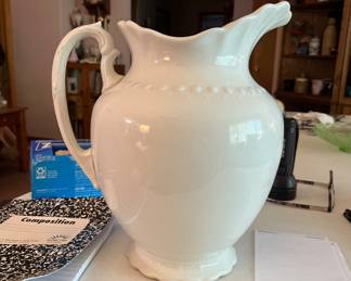 Colonial Co Ironstone Pitcher and Bowl