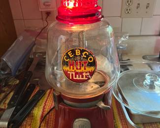 CEBCO Nut vending machine. Light works, no key