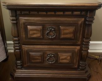 Vintage Drexel Heritage "Tuscany" Collection Nightstand