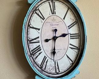 Charmont Paris Wall Clock