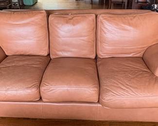 Hancock and Moore Leather Sofa