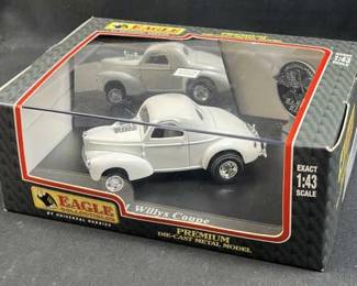 Eagle 1:43 Willys Coupe 1941 White Premium Car