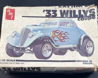 1979 Lesney AMT '33 Willys Coupe Model Kit