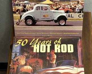 Gasser Wars & 50Y Hot Rod Coffee Table Books