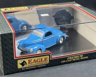 Eagle 1:43 Willys Coupe 41' Metallic Electric Blue
