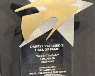 09 Darryl Starbird's HOF 'Fine 9' Go for Gold Awar