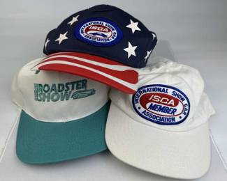 3 Car Show (2 Snapback and 1 Velcroback) Caps