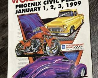 Vintage 30th Annual Carquest World of Wheels Poste