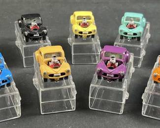 (9) 1999 Polar Lights Willys PullBack Car Collectn