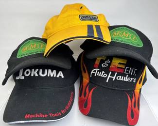 (5) Assorted Velcro Back Caps