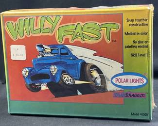 1998 Sealed 'Willy Fast' Polar Lights Snap Model