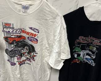 (2) Auto & Boat Show T-Shirts