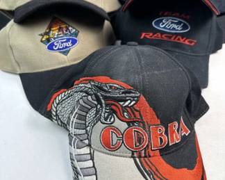 (5) Retro Ford Car Baseball Caps Assortment