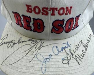 Boston Red Sox Snapback Cap - Multiple Signatures