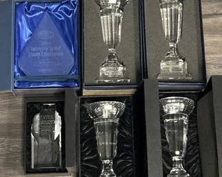 Auto Show Crystal Awards, Huge Collection