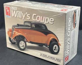 1989 AMT/ERTL 1933 Willys Model Kit #6570 NOS