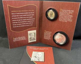 2015 Truman Coin & Chronicles Set w/ 1oz Silver