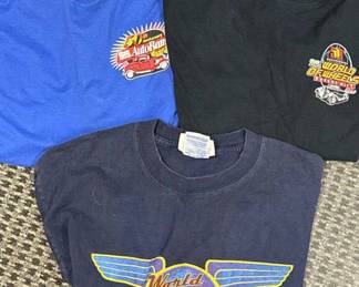 (1) Autorama and 2 World of Wheels T-Shirts