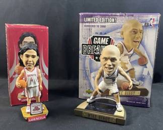 2003 Mike Bibby UD Ltd Ed. Bobblehead Figurine+