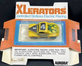 Vintage Aurora XLerators Electric Racer Willys HO