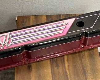 Custom Willys Chevy Valve Cover