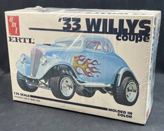 1989 AMT/ERTL 1933 Willys Model Kit #6570 NOS