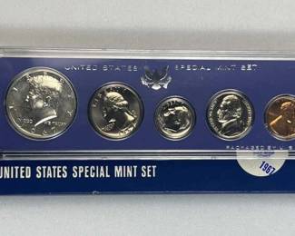 1967 US Special Mint Set w/ 40% Silver JFK Half