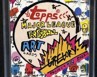 1981 Wax Wrapper by Gregory Siff Topps P70