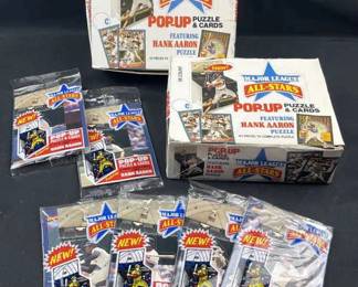 (2) 1986 Donruss Major League All-Stars Full Bxs