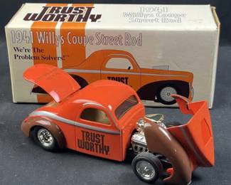 41' Willys Coupe Trust Worthy Coin Bank 1:25