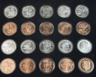 10oz Silver & Copper Zombucks .999 Complete