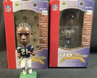 (2) 2003 LaDanian Tomlinson Bobbles w/ Relic &