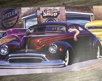 Ditzler Hot Rod Poster/Calendar, Large