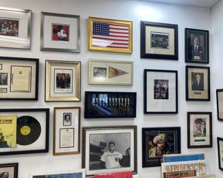 Andy Warhol, Bon Jovi, Mickey Mantle, Reagan, Muhammad Ali, Joe Namath, etc..