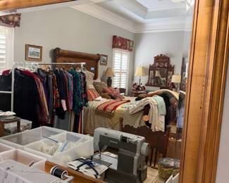 Huge huge beveled mirror