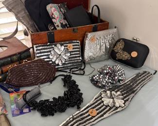 so cute!! Lots of hats, gloves, belts and purses!!