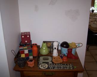 SNOOPY & OTHER DECORATIVE MISC.