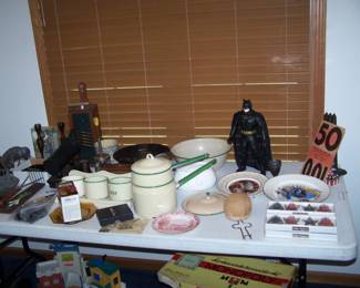 GRANITEWARE & OTHER SMALLS