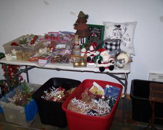 TREE LIGHTS & OTHER DECORATIONS