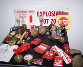 FIRE FIGHTER MEMORABILIA