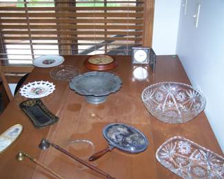 PRESSED GLASS & OTHER MISC.