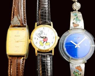 Collectible Mickey Mouse watches