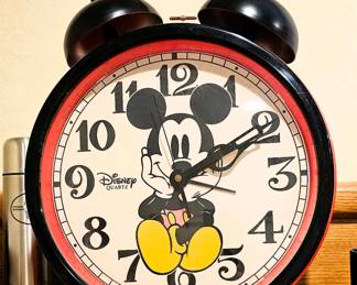 Vintage Mickey Mouse clock