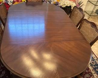 Delightful Dining Table And Six Chairs