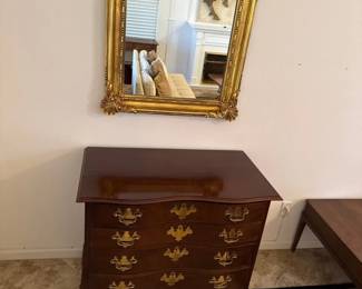 Hickory Chair Company Cabinet And A Mirror
