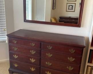 Dresser And Mirror