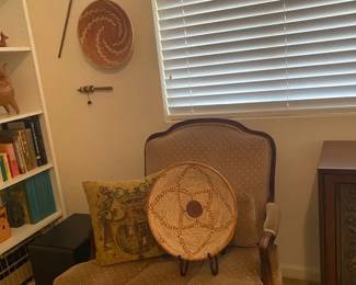 Light Brown Side Chair And Decor