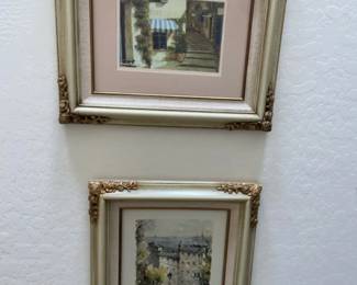 Au Corruption du Village Print And Lucien Delarue