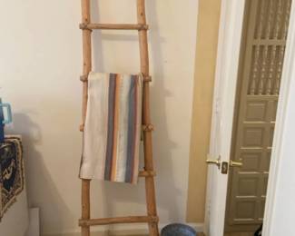 Rustic Looking KivaBlanket Ladder